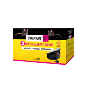 DIGRAIN Boîtes appât souris