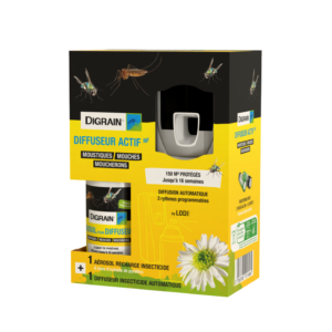 DIGRAIN® Aérosol pour diffuseur + diffuseur actif NF