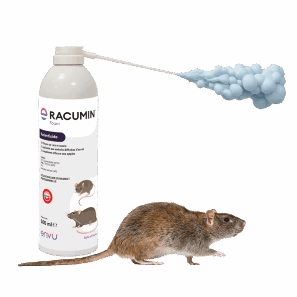 ENVU Racumin® Foam - Mousse anti rats et souris