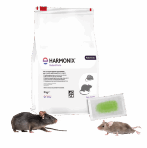ENVU Harmonix® Rodent Paste 5kg - Appâts pâtes anti rats et souris - Unité