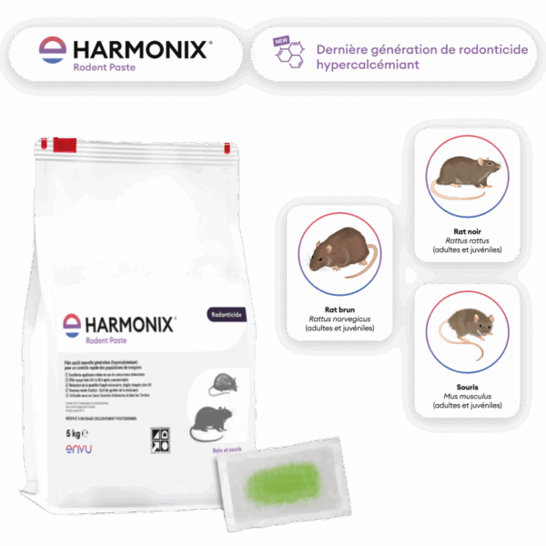 ENVU Harmonix® Rodent Paste 5kg - Appâts pâtes anti rats et souris – Image 2