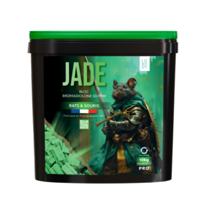 JADE Blocs 30g nus 10kg - Appâts blocs anti rats et souris